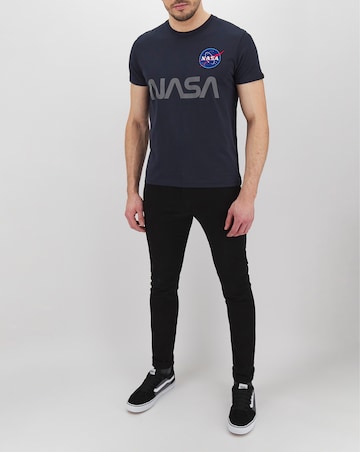 Alpha Industries Reflective Nasa T-Shirt