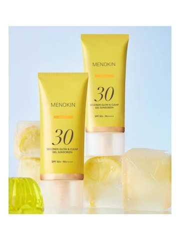 30 Seconds Bright Glow + Clear Gel Sunscreen SPF50+ 50ml