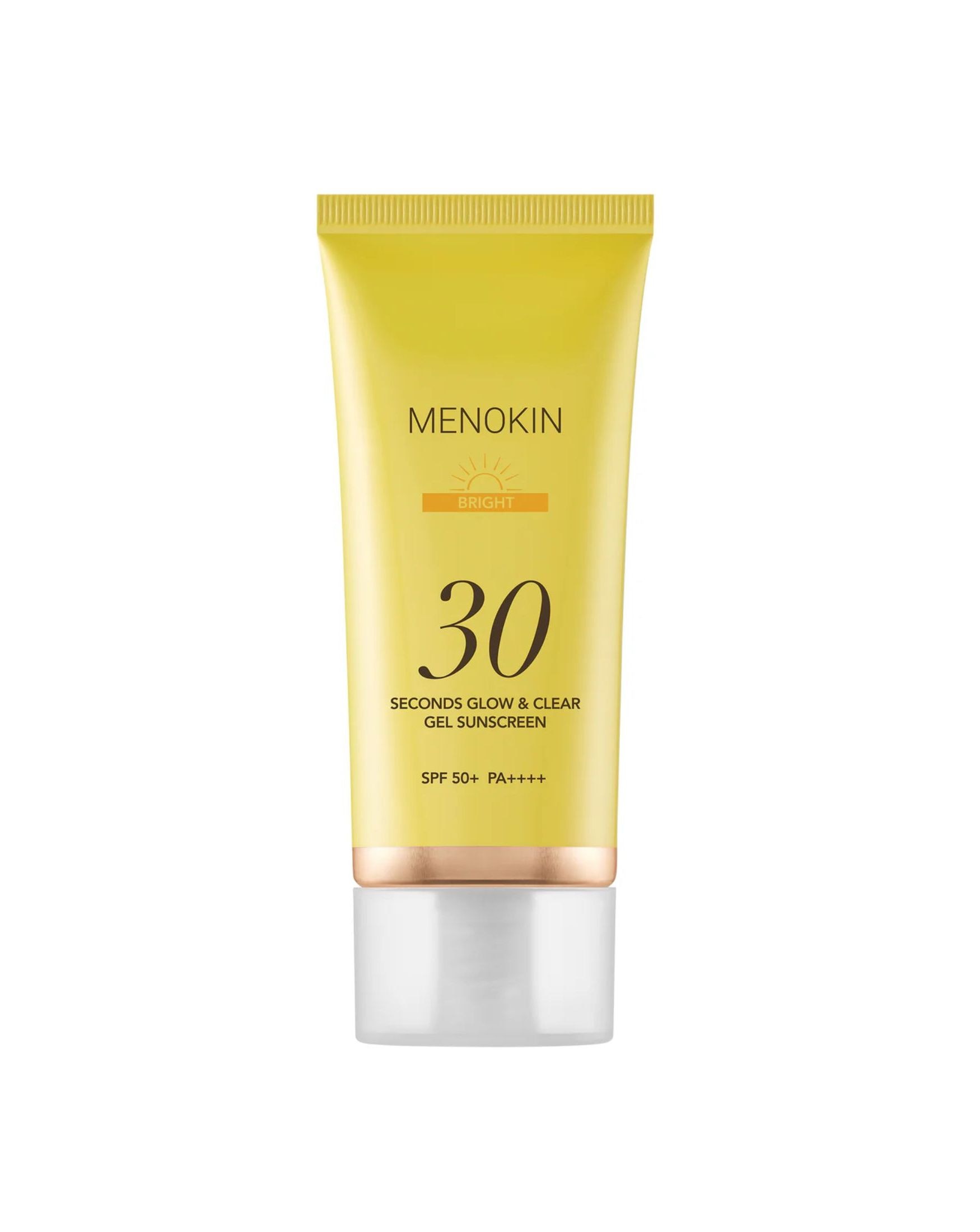 New In - Bright Glow + Clear Gel Sunscreen SPF50