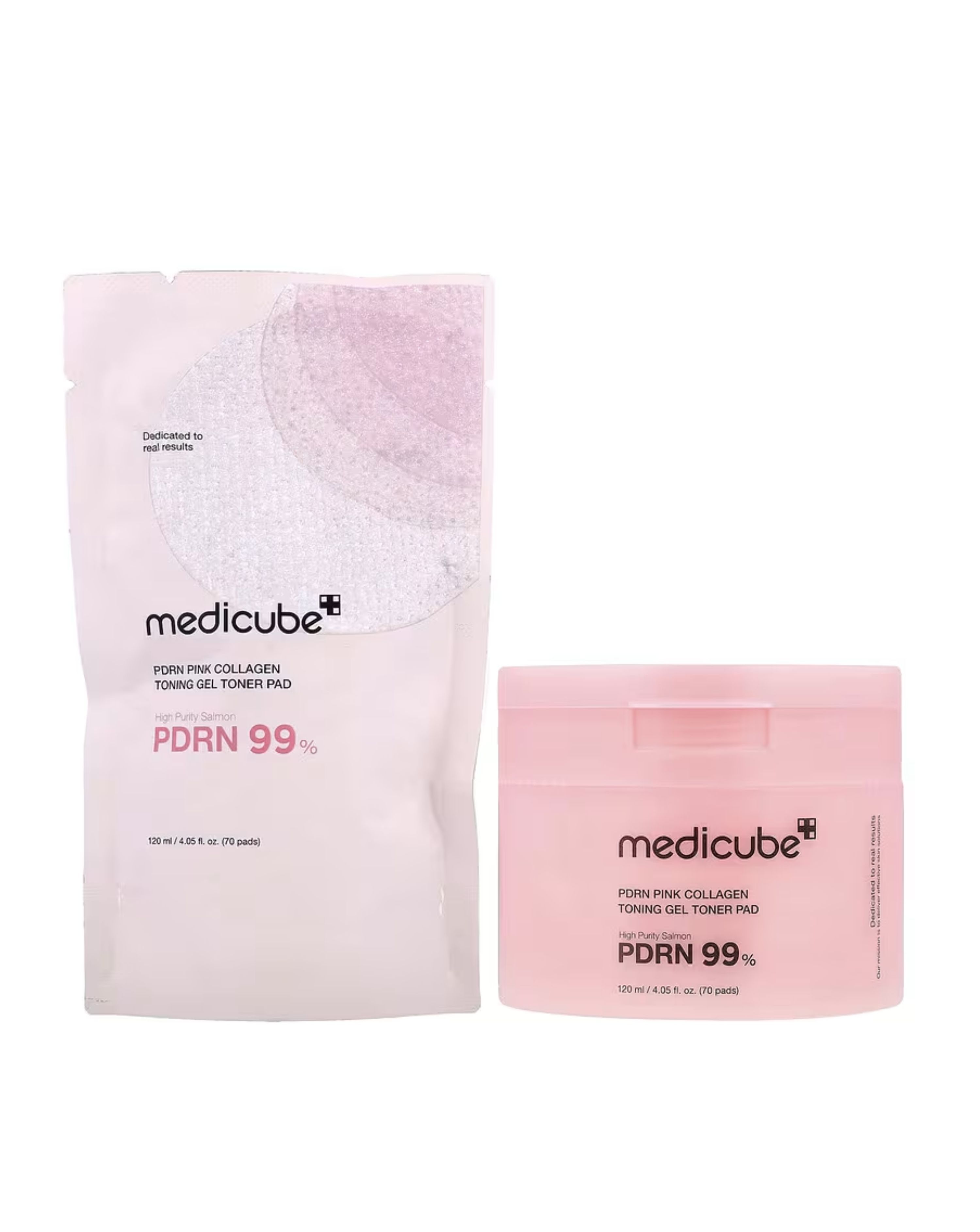 New In - PDRN Pink Collagen Toning Gel Toner Pad