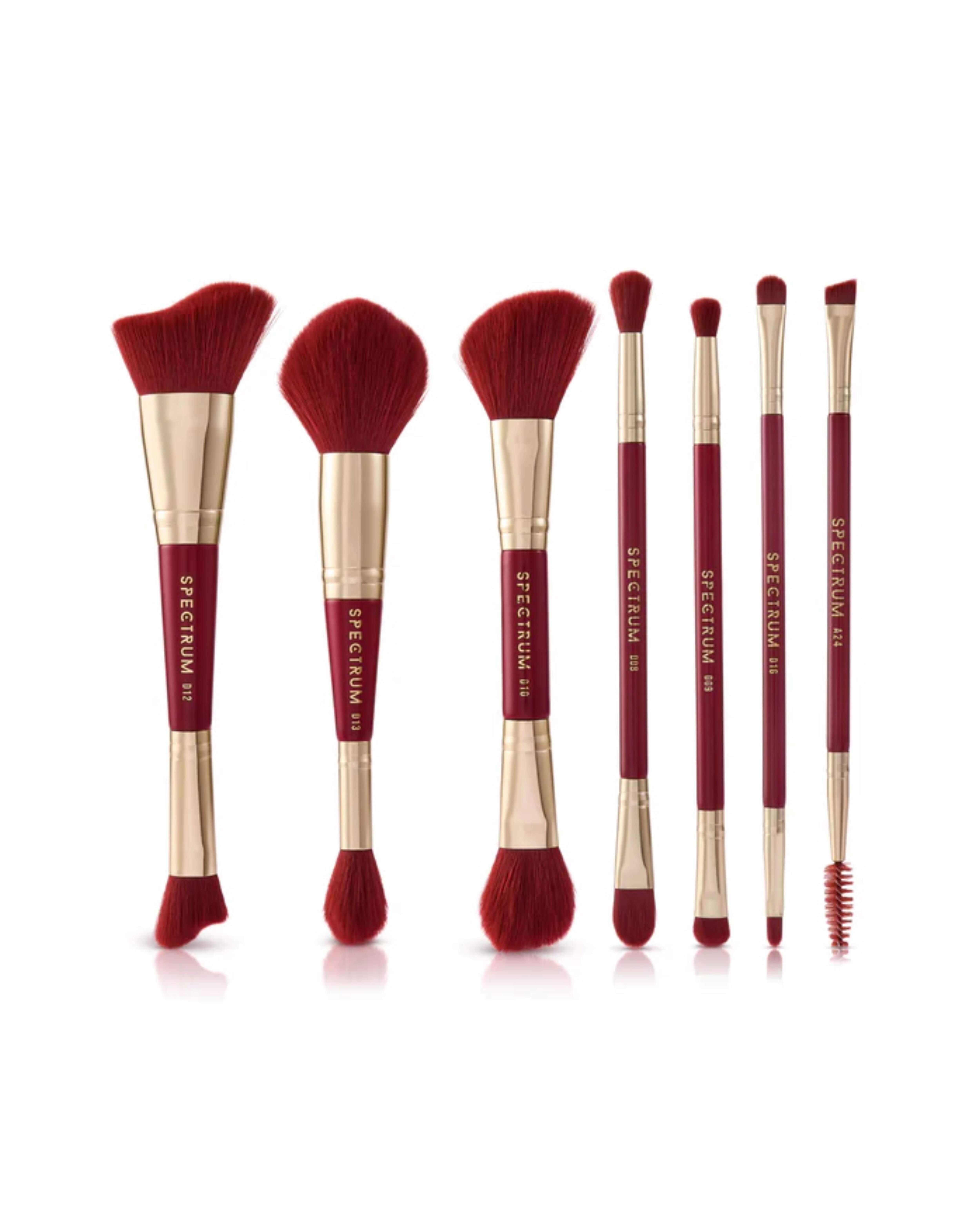 New In - Spectrum 10 Piece Cherry Brush Bundle