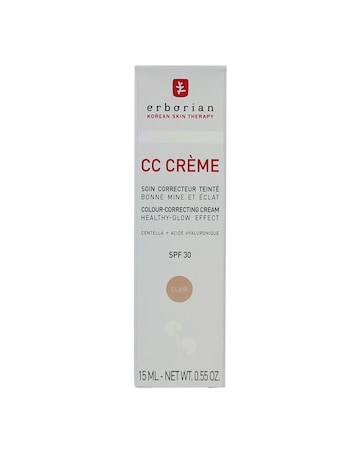Erborian CC Creme Spf 30 Clair High-Definition Radiant Face Cream 15ml