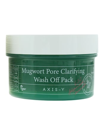 Axis-Y Mugwort Wash Off Pack Clarifying Lotion Pore 100ml