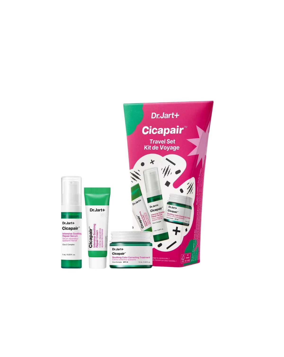 New In - Dr Jart+ Cicapair Skincare Travel Set