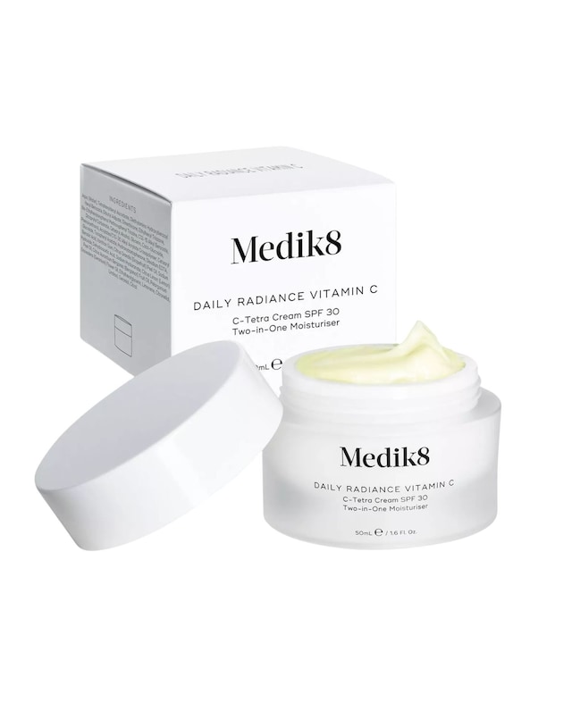 Medik8 Daily Radiance Vitamin C C-Tetra Cream SPF 30 Two-in-One Moisturiser