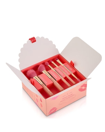 Spectrum 9-piece Make Up Brush , Sponge and Puff Beautisserie Box