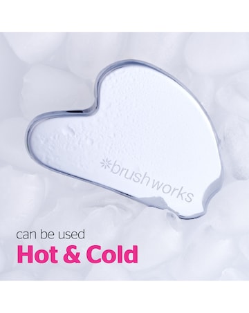 Brush Works Warming Terahertz Gua Sha To Lift & Sculpt