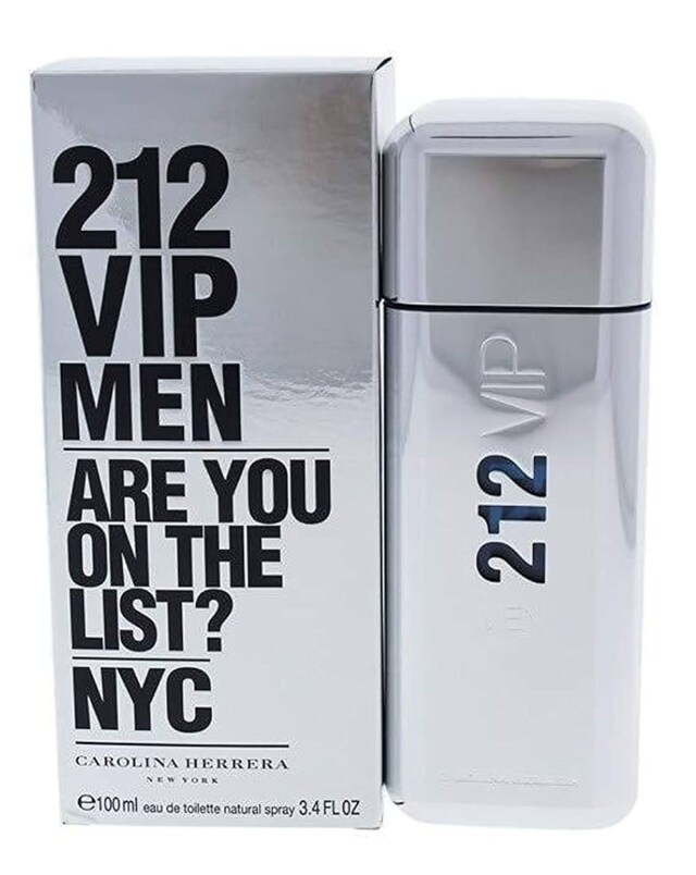 Carolina Herrera 100ml 212 VIP Men Eau De Toilette 100ml