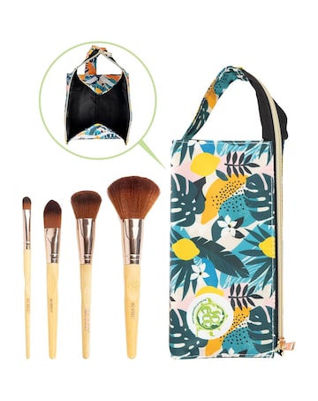So Eco Natural Travel Makeup Brush Set