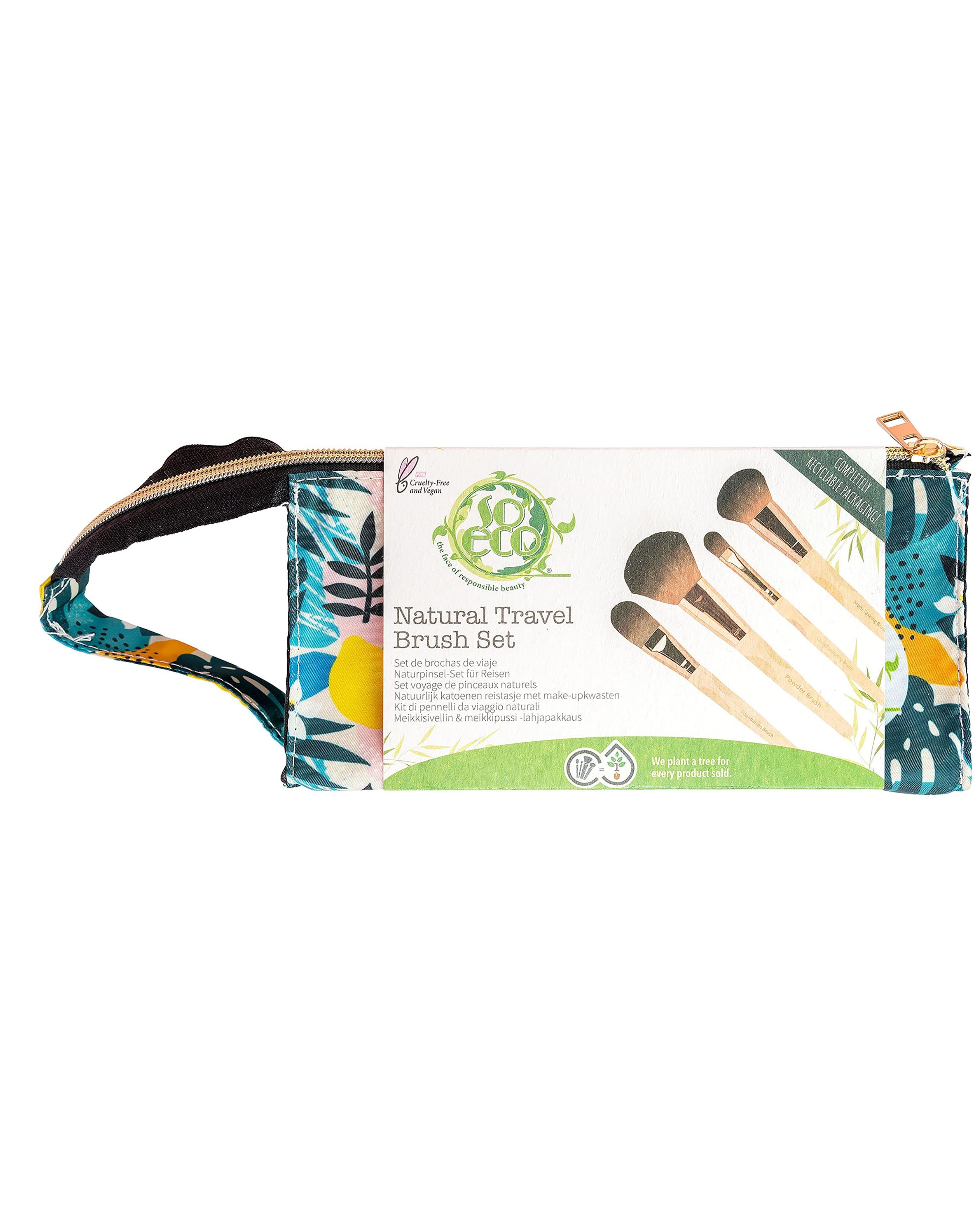 New In - So Eco Natural Travel Makeup Brush Set