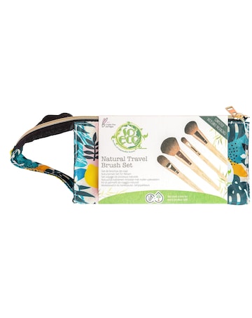 So Eco Natural Travel Makeup Brush Set