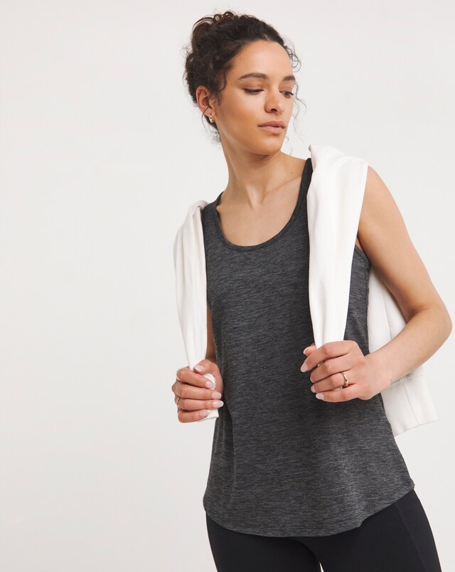 Skechers Godri Swift Tunic Tank - Charcoal