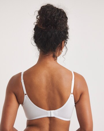 2 Pack Non Wired White/White Bras