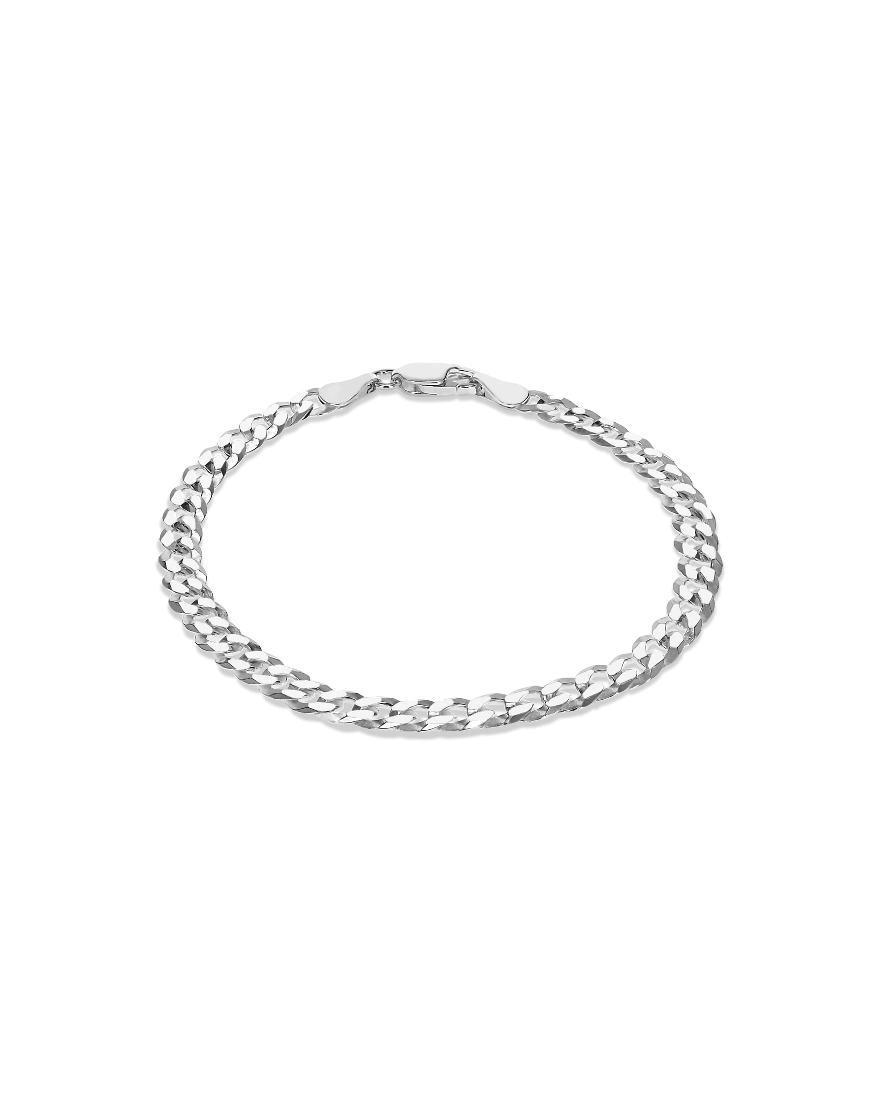 Sterling Silver Curb Bracelet