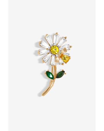 Jon Richard Daisy Brooch