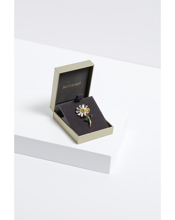 Jon Richard Daisy Brooch