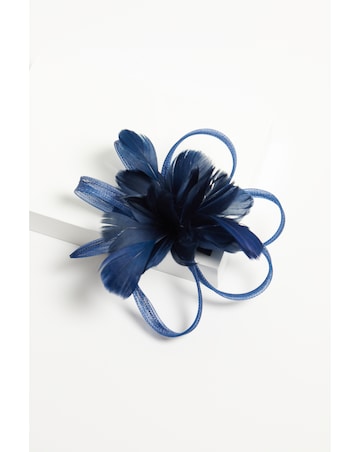 Jon Richard Navy Floral Fascinator