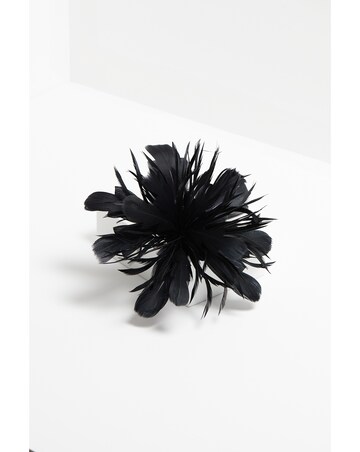 Jon Richard Black Floral Fascinator