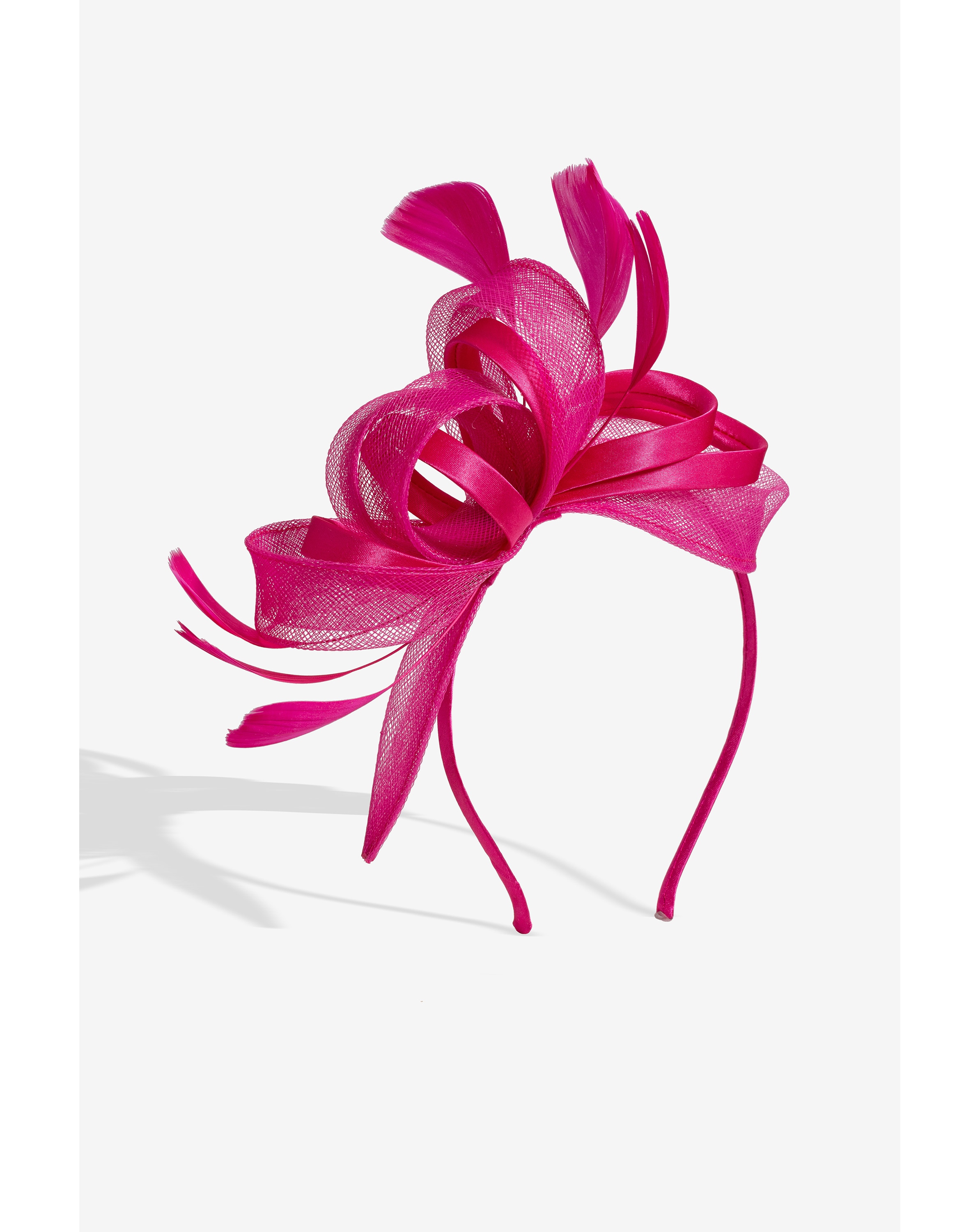 Jon Richard Fushia Medium Fascinator