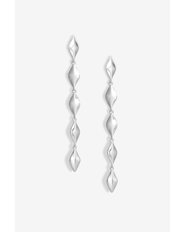 Simply Silver Sterling Silver 925 Polished Diamond Shape Drop Earrings