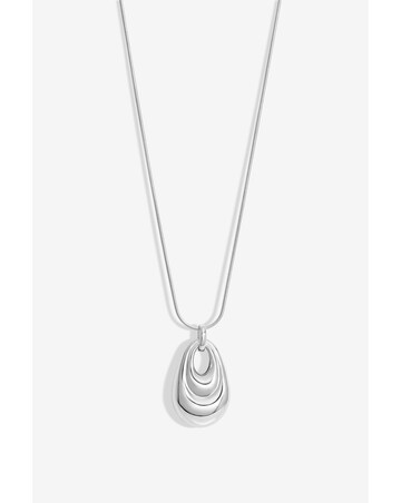 Simply Silver Sterling Silver 925 Polished Peardrop Pendant