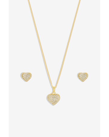 Inicio Pave Heart Set - Gift Boxed