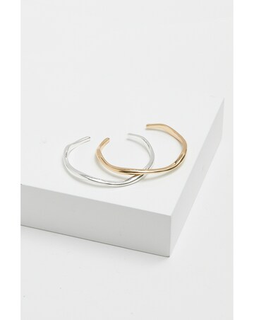 Inicio Two Tone Cuffs - Pack of 2 - Gift Pouch