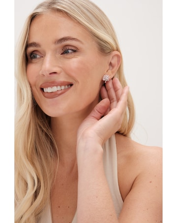 Simply Silver Sterling Silver 925 Polished Meaningful Tree Stud Earrings