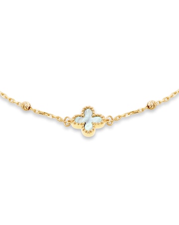 9ct Yellow Gold Mother of Pearl Bracelet