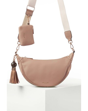 Luella Grey Lauren Mocha Sling Bag