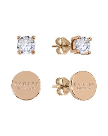 Radley Ladies Cobweb Leather Strap and Earrings Set