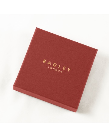 Radley 18ct Rose Gold Plated Sterling Silver Diamond Disc Necklace