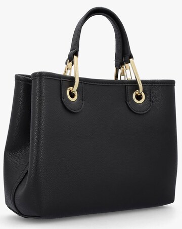 Emporio Armani Myea Black Shopper Bag With Pouch