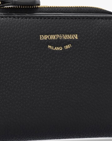 Emporio Armani Myea Black Bi-Fold Coin Purse