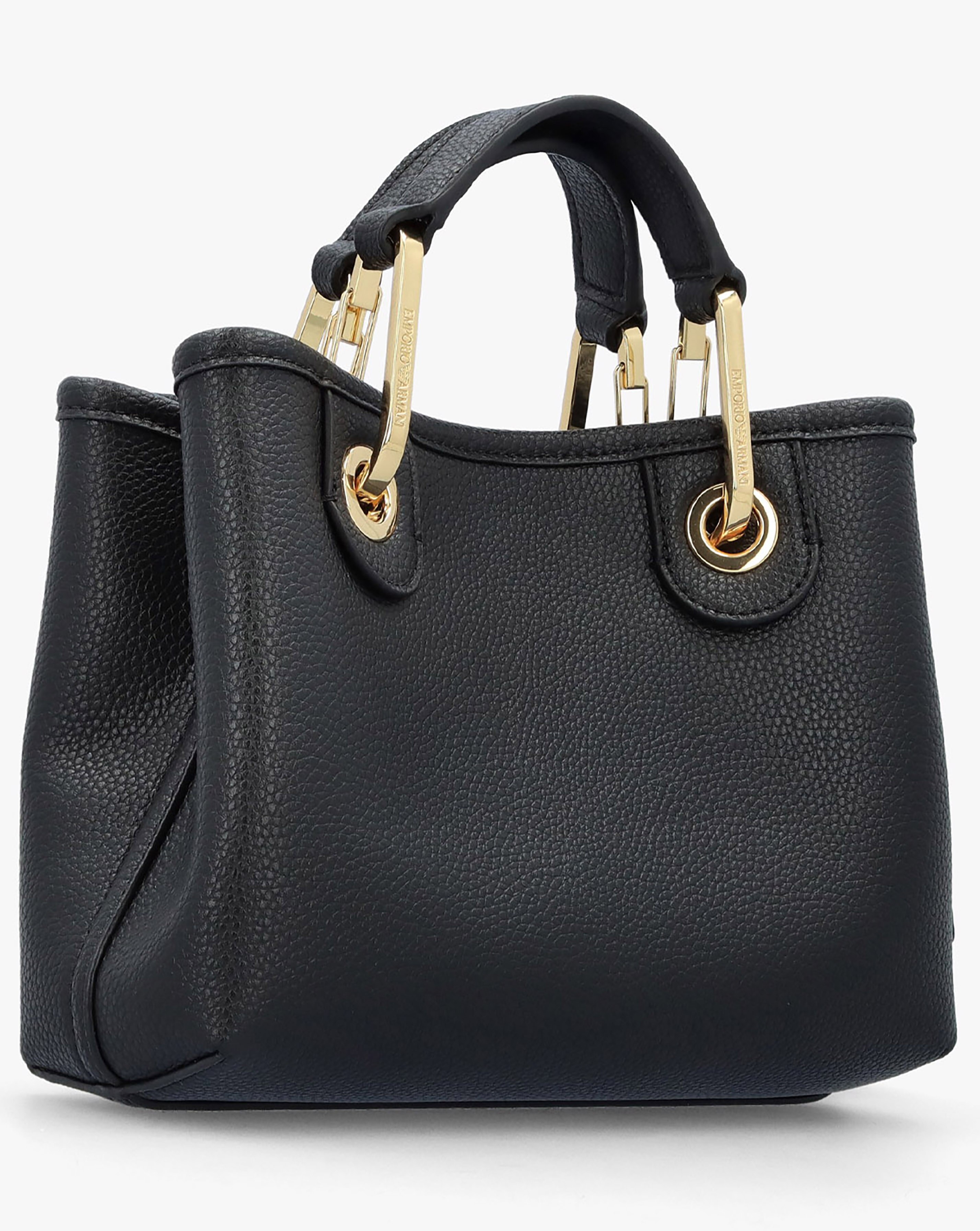 Emporio Armani X Small Black Cross-Body Shopper Bag | JD Williams