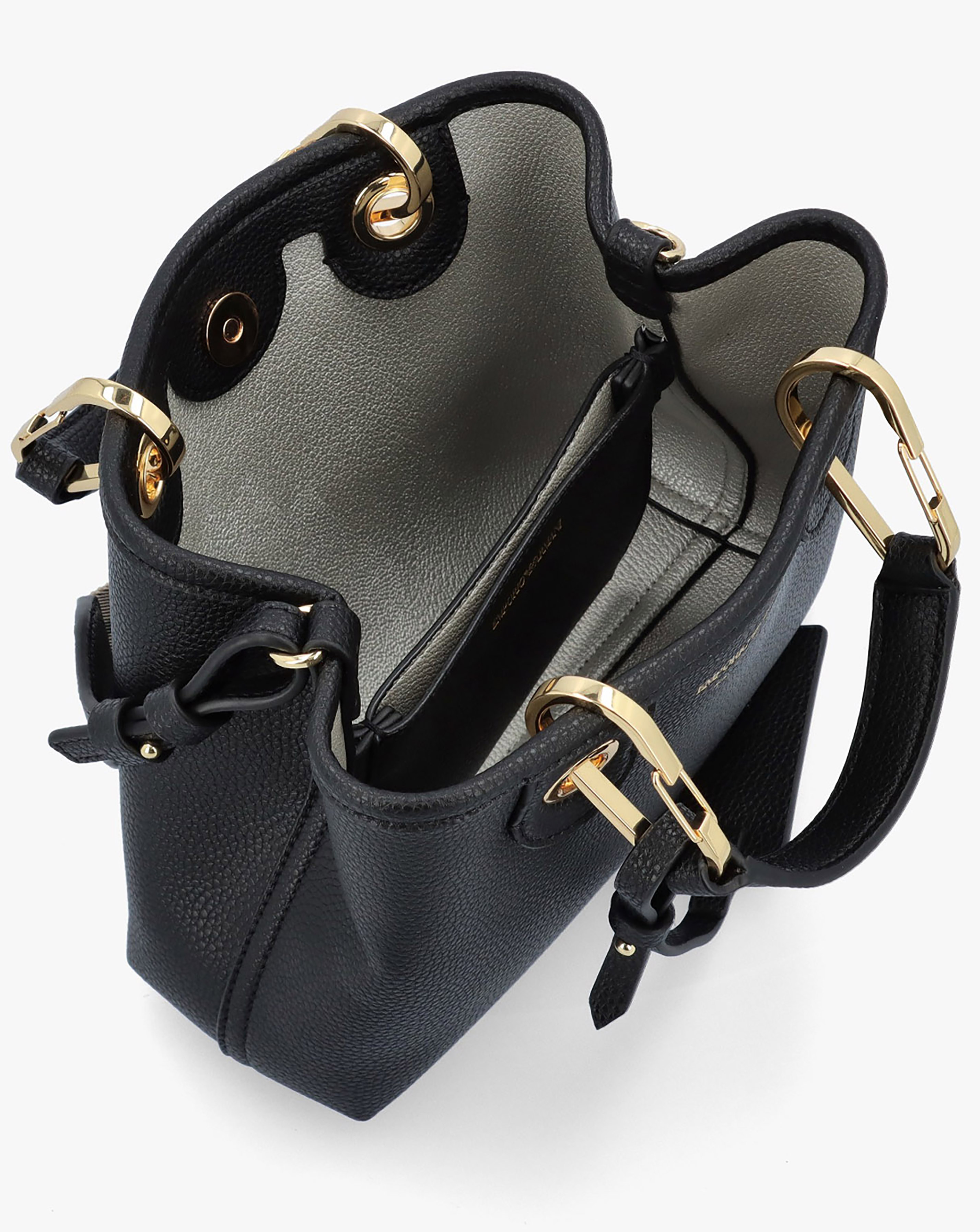 Emporio Armani X Small Black Cross-Body Shopper Bag | JD Williams