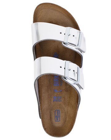 Birkenstock Arizona Leather Two Bar Mules Narrow Width