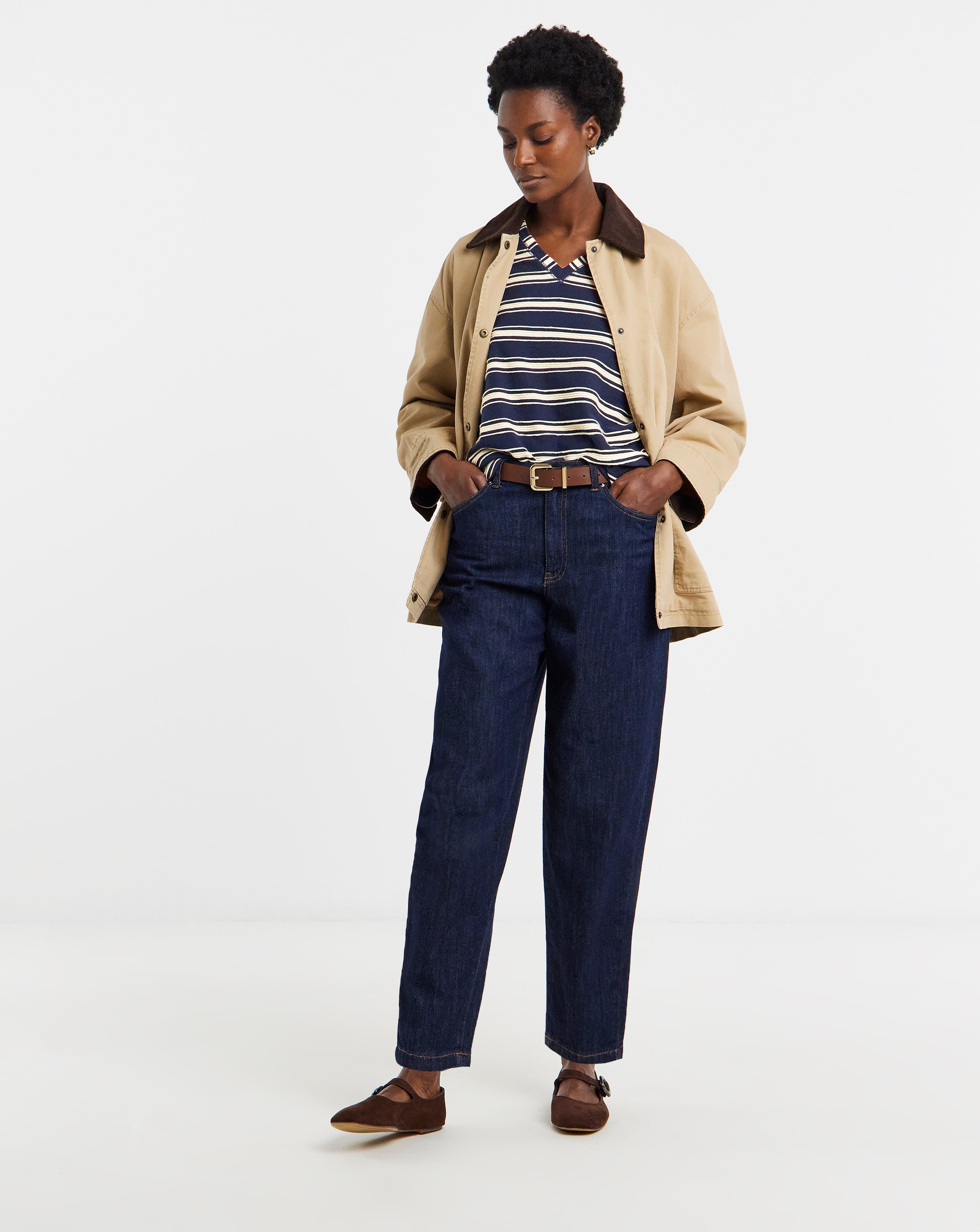 New In - Textured Stripe T-Shirt