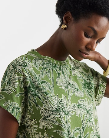 2 Pack Short Sleeve Curved Hem Longline top