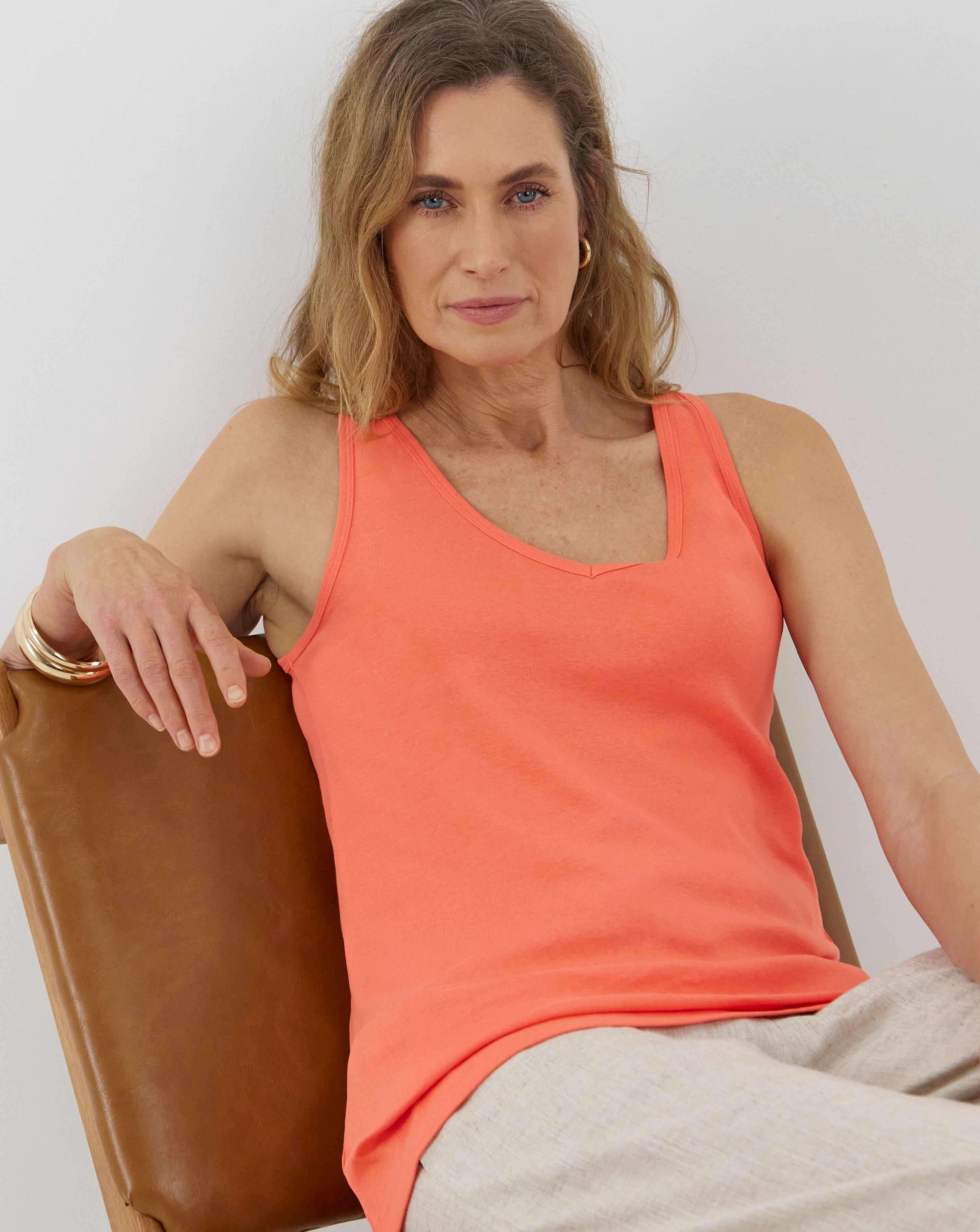 Jersey V-Neck Vest