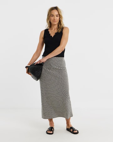 V-Neck Lace Trim Vest