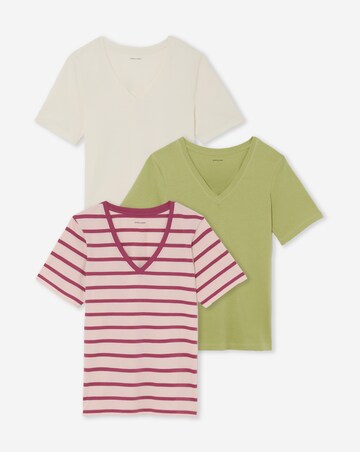 3 Pack V-Neck T-Shirts