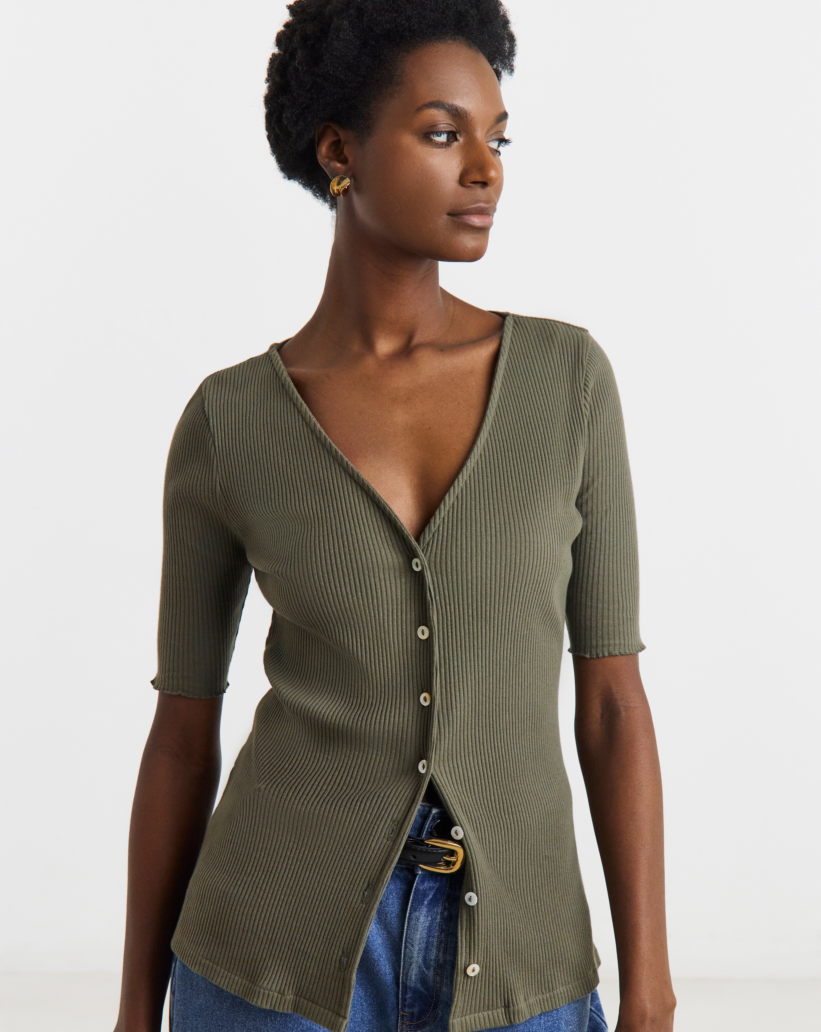 Lettuce Trim Cardigan