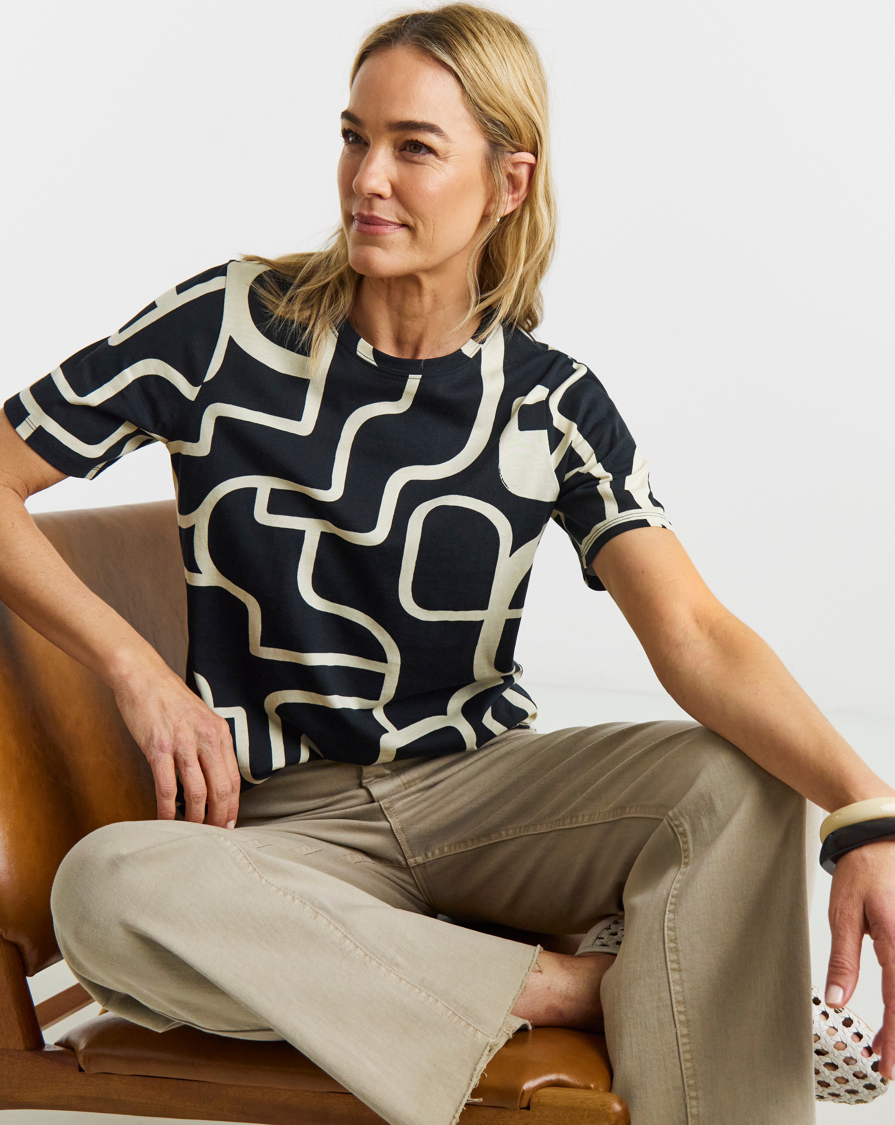 New In - THE CREW NECK T-SHIRT