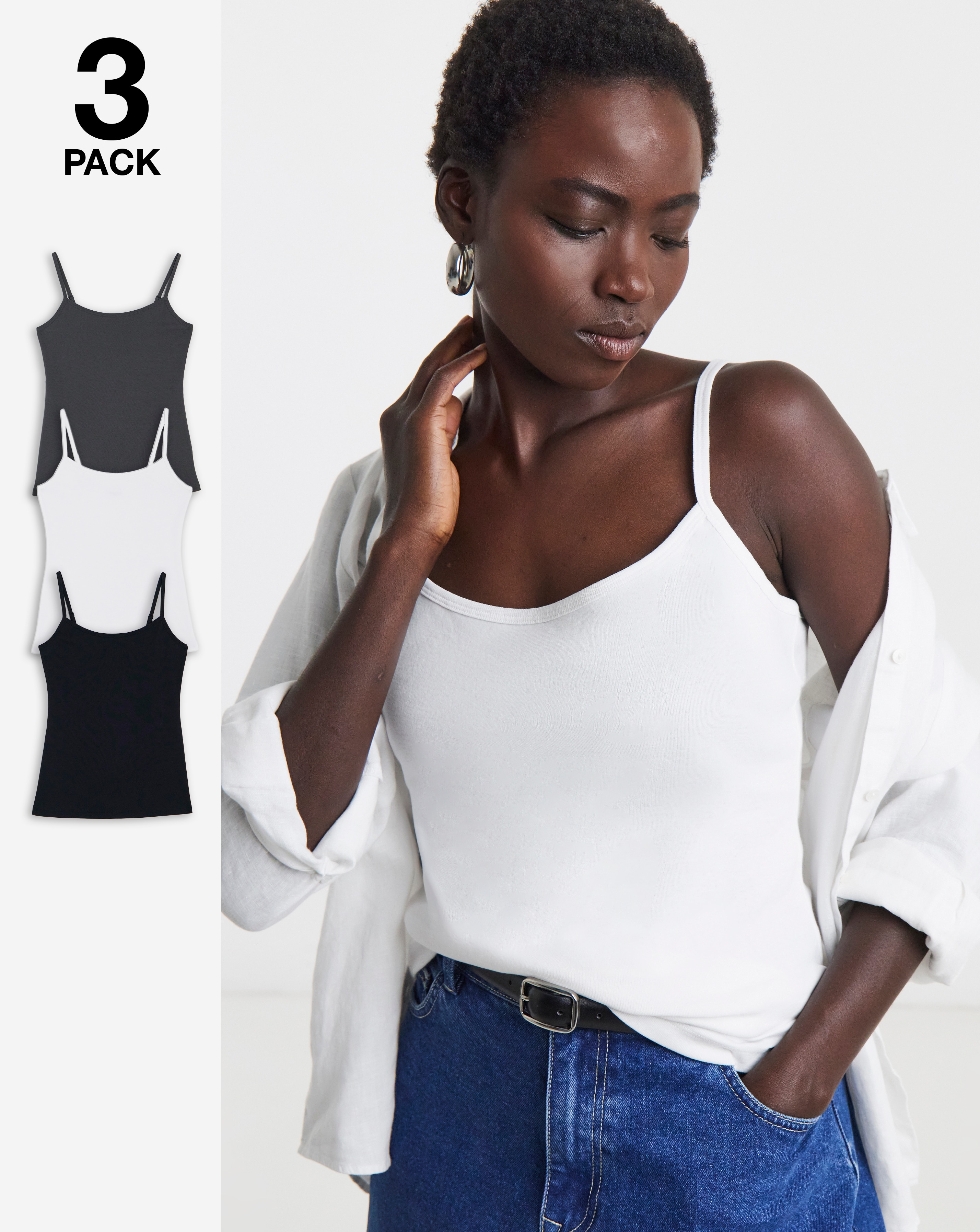 New In - 3 Pack The Cami