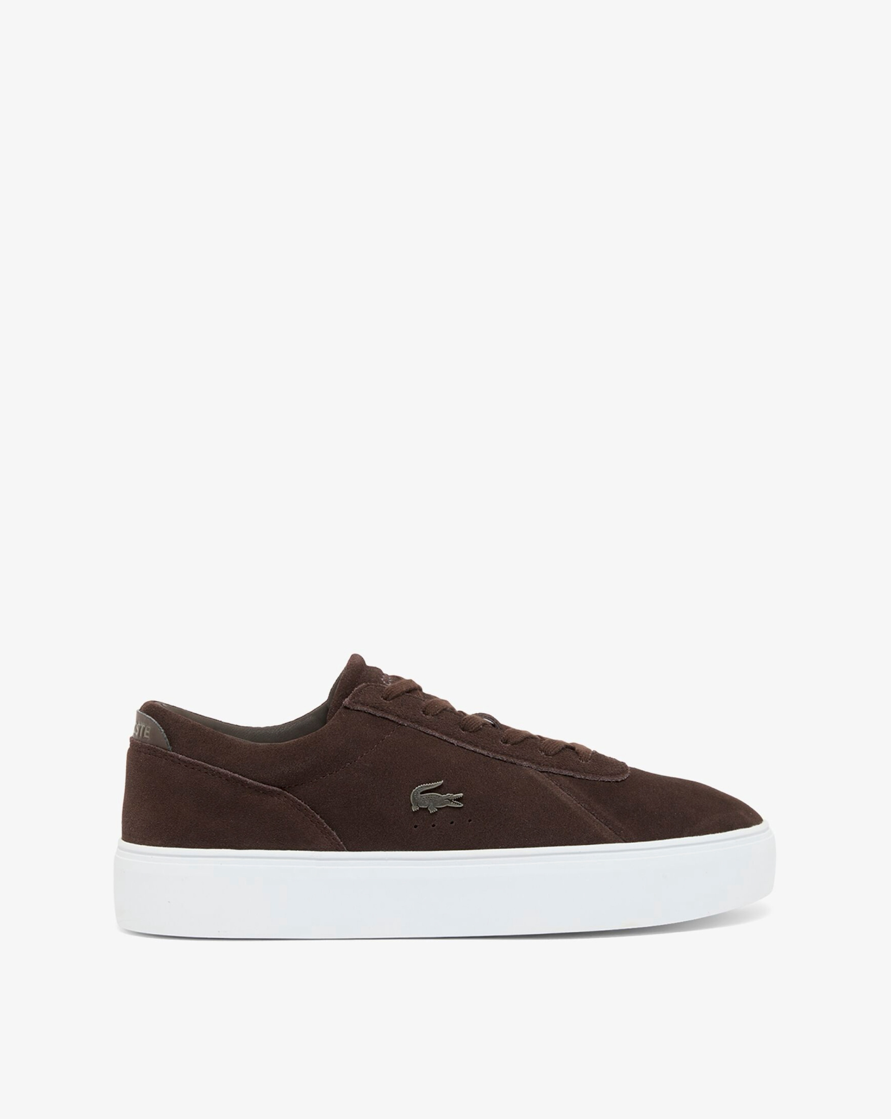 New In - Lacoste Court Set Suede Trainer