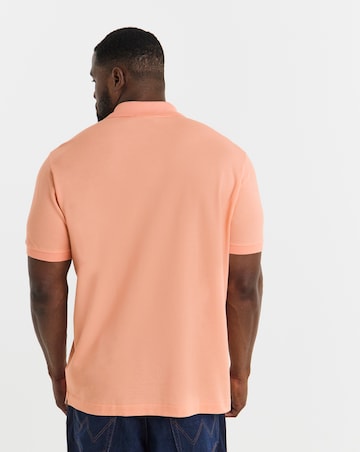 Lacoste Classic Short Sleeve Pique Polo - Coral