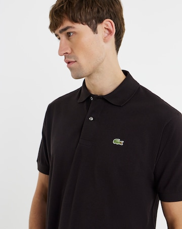 Lacoste Classic Short Sleeve Pique Polo - Brown