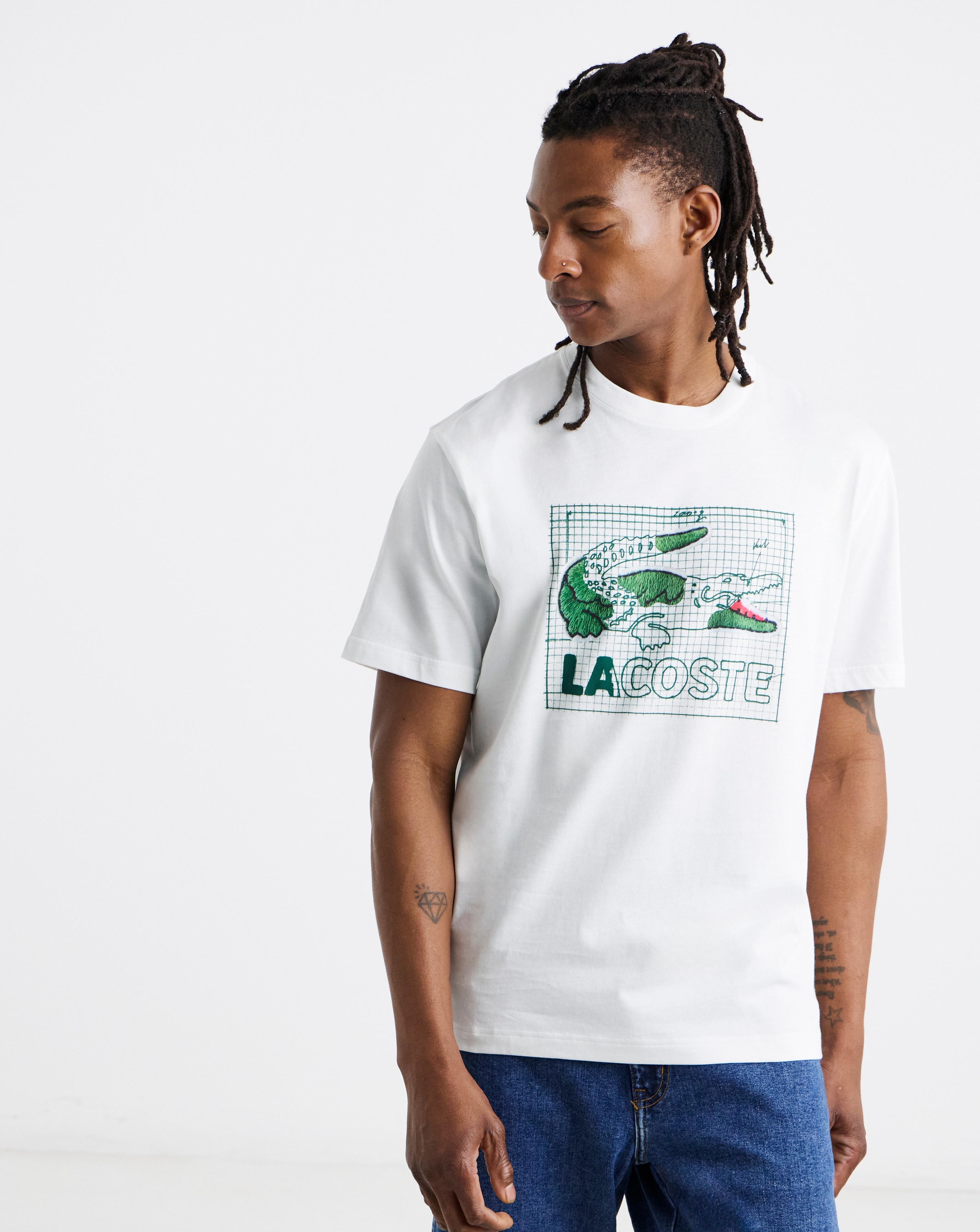 Lacoste Graphic Croc T-Shirt