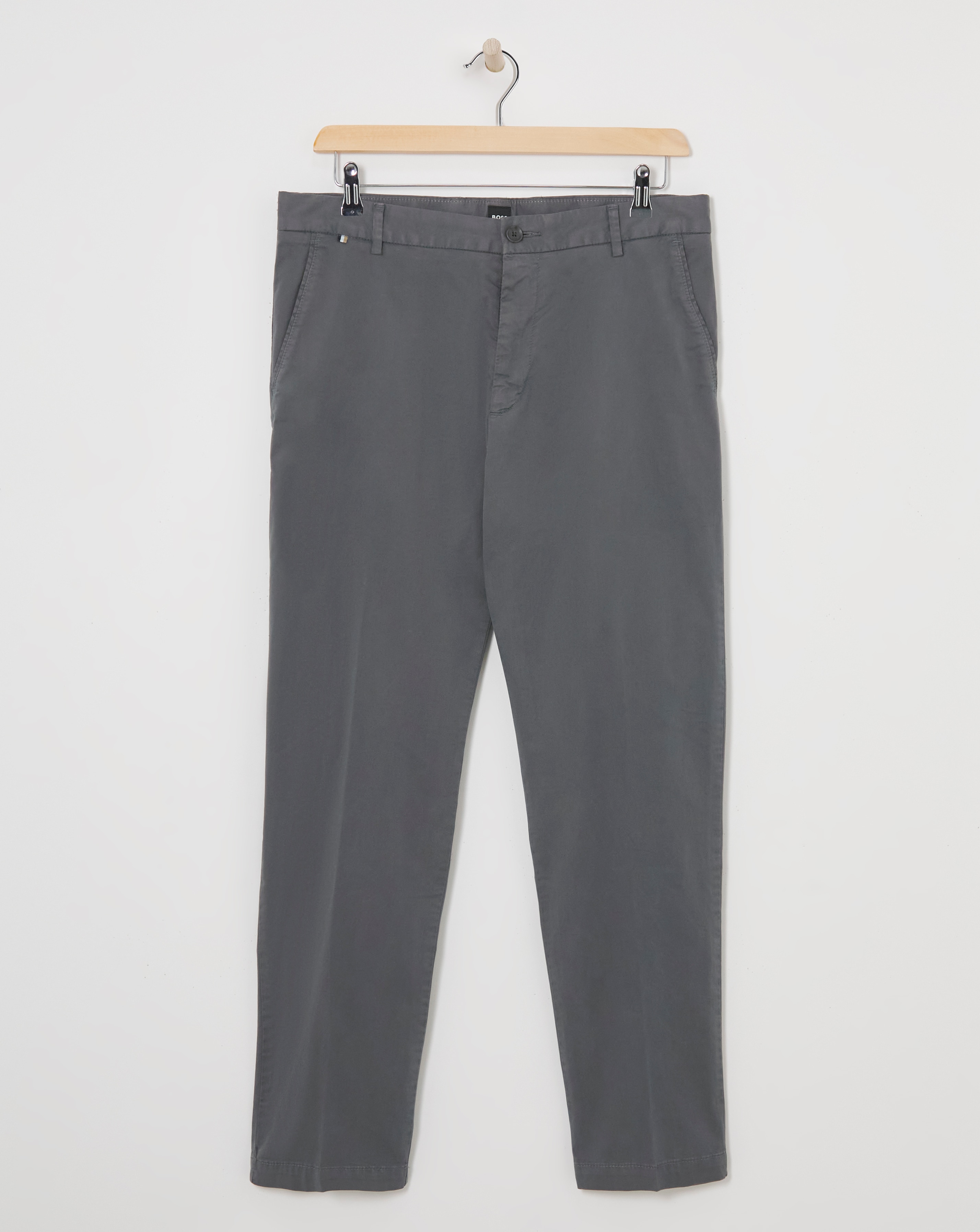BOSS Classic Grey Chino Trouser Reg
